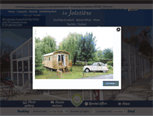 Tablet Screenshot of en.campinglajoletiere.fr